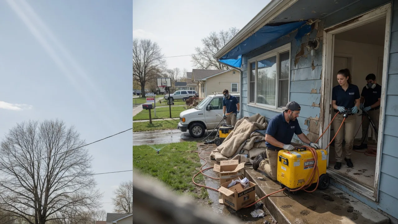 Basement Flood Cleanup in Jamestown, KS near me